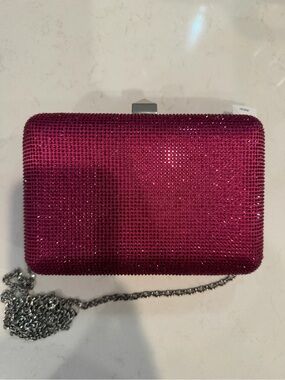 Express Sequin Sparkle Clutch